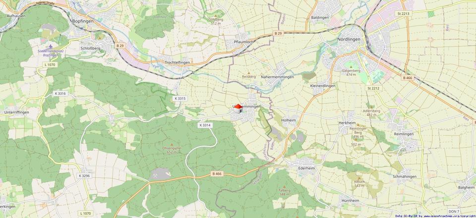 Etagenwohnung Riesbürg - 2 Zimmer, 62 m&sup2;, 710&euro; | Angebot:25351261