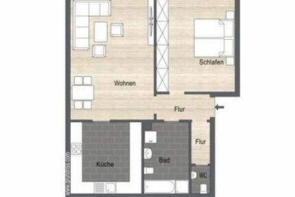 Wohnung Heidenheim an der Brenz - 2 Zimmer, 55 m&sup2;, 614&euro; | Angebot:25910420