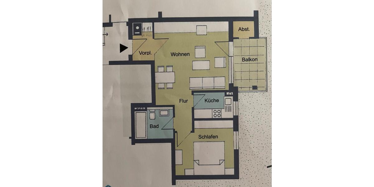 Etagenwohnung Sulzbach-Laufen Laufen - 2.5 Zimmer, 49 m&sup2;, 710&euro; | Angebot:26035429