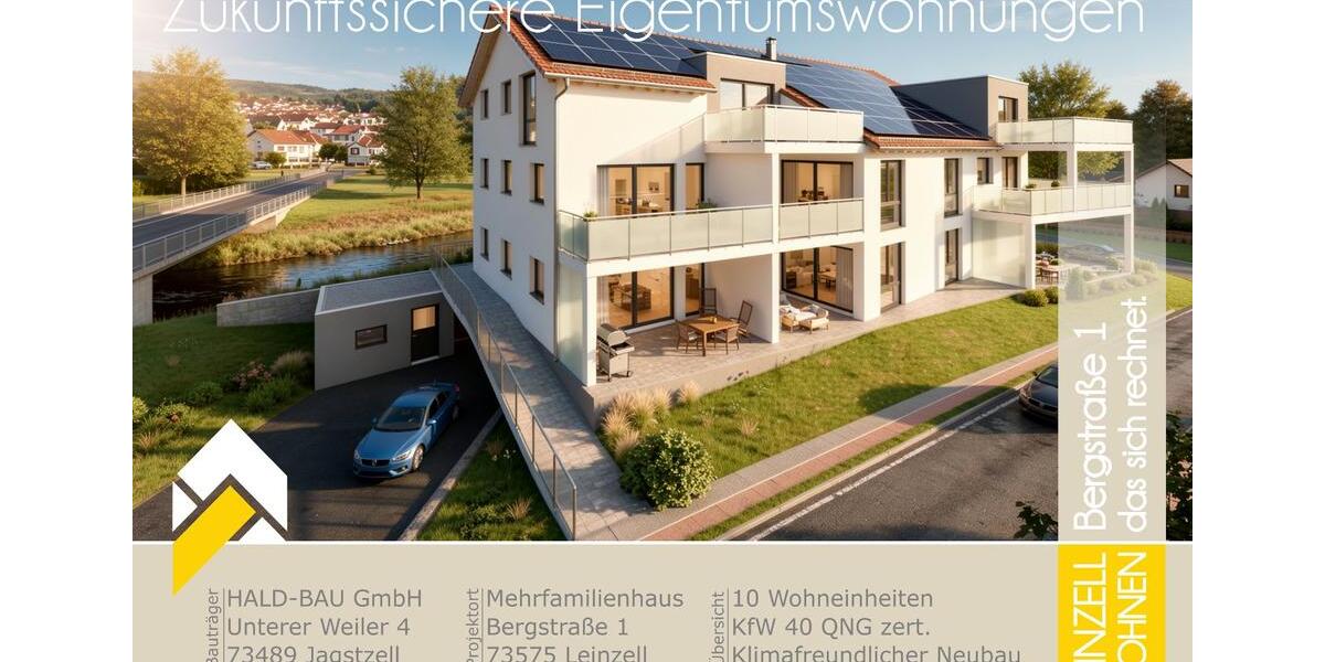 Etagenwohnung Leinzell - 3 Zimmer, 62 m&sup2;, 294.700&euro; | Angebot:26635641