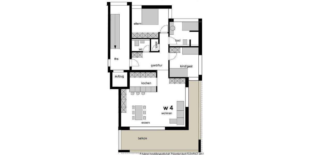 Etagenwohnung Aalen Unterkochen - 3 Zimmer, 100 m&sup2;, 470.000&euro; | Angebot:25661207