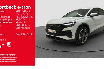 Audi Q4 e-tron 6.833 km 48.850 &euro; Aalen 73431