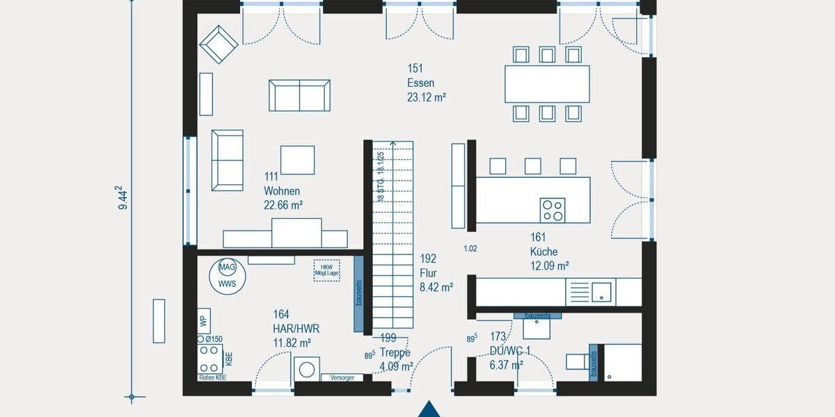 Ihre individuelle Traumvilla in Spraitbach - maßgeschneidert nach Ihren Vorstellungen - Villa Spraitbach | Angebot:27662813