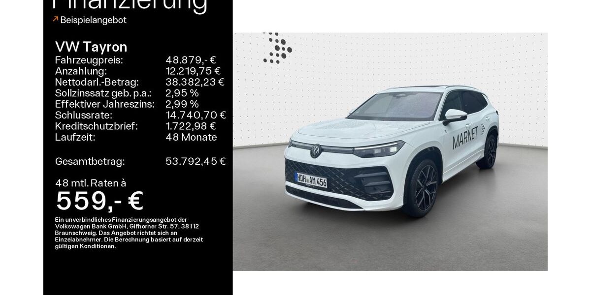 VW Tayron 29.990 km 48.879 &euro; Heidenheim an der Brenz 89520