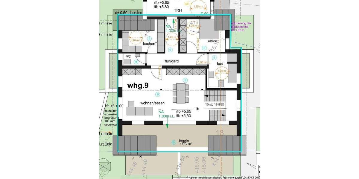 Etagenwohnung Aalen Wasseralfingen - 4 Zimmer, 130 m&sup2;, 599.000&euro; | Angebot:25726038