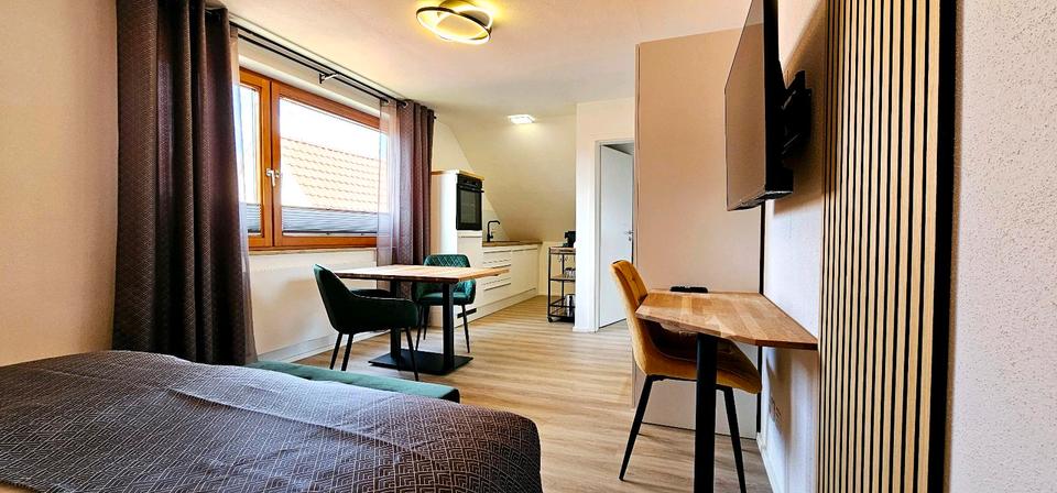 Dachgeschoßwohnung Heidenheim an der Brenz Aufhausen - 1.5 Zimmer, 45 m&sup2;, 550&euro; | Angebot:24794174
