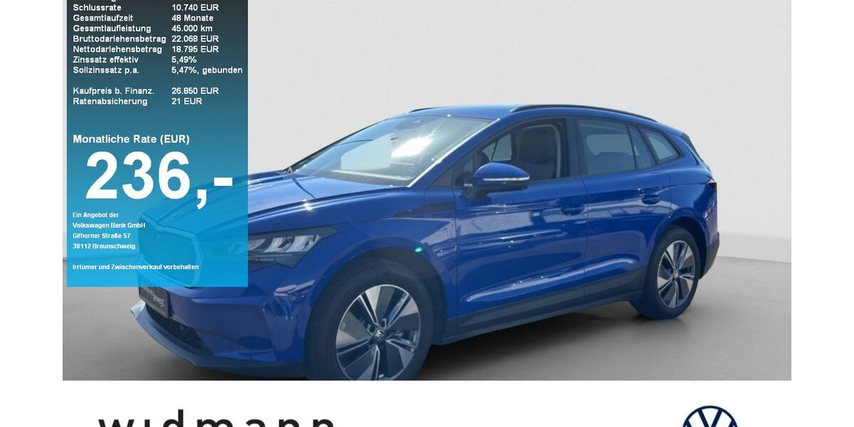 Skoda Enyaq 12.320 km 25.950 &euro; Schwäbisch Gmünd 73527