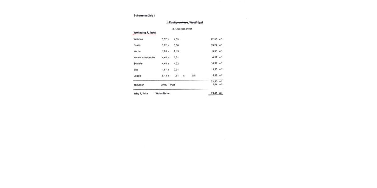 Etagenwohnung Aalen Dewangen - 2.5 Zimmer, 71 m&sup2;, 533&euro; | Angebot:26421315