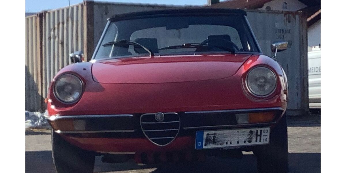 Alfa Romeo Spider 110.000 km 18.650 &euro; Aalen 73434