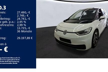 VW ID.3 21.121 km 27.490 &euro; Aalen 73431