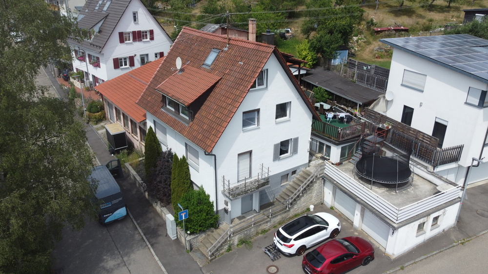 Großzügiges 2-Familienhaus mit Garagen- Gewerbehalle in Söhnstetten - Zweifamilienhaus Steinheim am Albuch / Söhnstetten Söhnstetten | Angebot:27154027