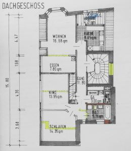 Etagenwohnung Heidenheim an der Brenz - 3.5 Zimmer, 90 m&sup2;, 875&euro; | Angebot:24378652