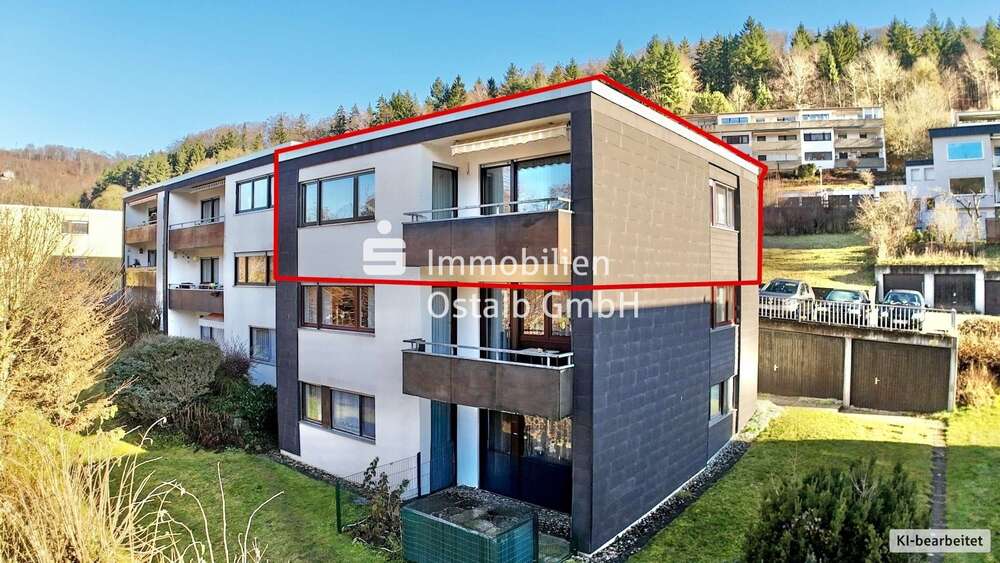 Etagenwohnung Oberkochen - 3.5 Zimmer, 77 m&sup2;, 189.000&euro; | Angebot:23831060