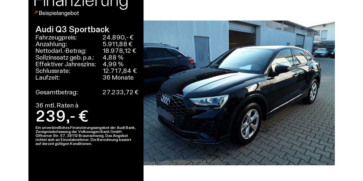 Audi Q3 74.637 km 24.890 &euro; Heidenheim an der Brenz 89520