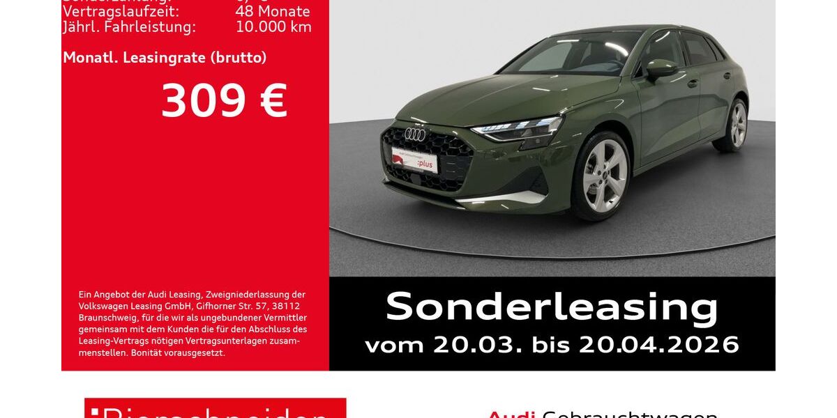 Audi A3 8.296 km 34.750 &euro; Aalen 73431