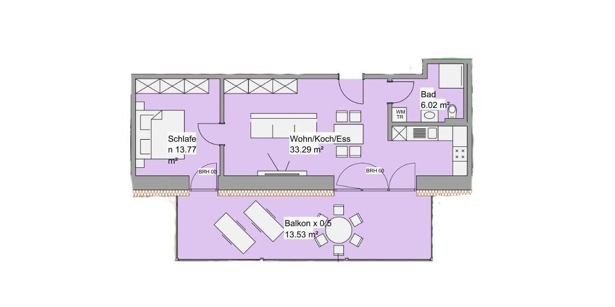 Etagenwohnung Riesbürg - 2 Zimmer, 67 m&sup2;, 810&euro; | Angebot:25351259