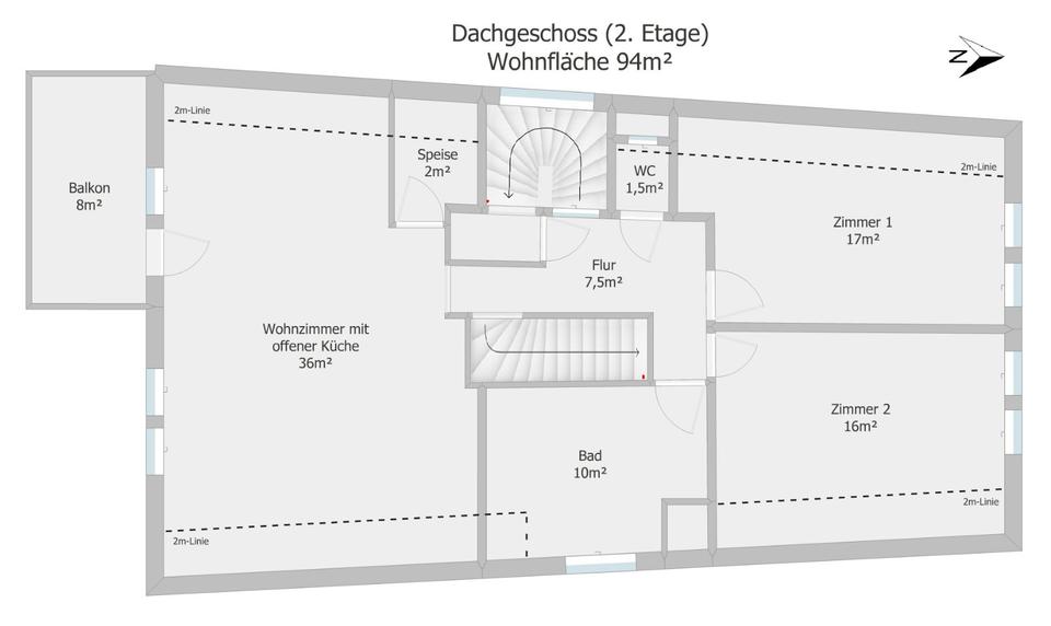 Maisonettenwohnung Schwäbisch Gmünd - 5 Zimmer, 133 m&sup2;, 1.350&euro; | Angebot:26035428