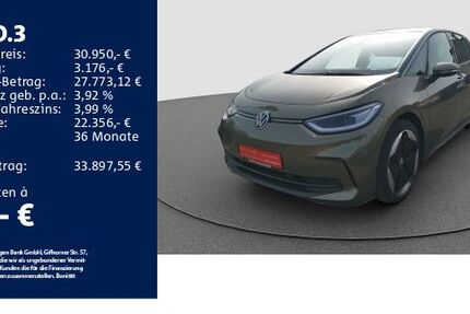 VW ID.3 19.987 km 30.950 &euro; Schwäbisch Gmünd 73525