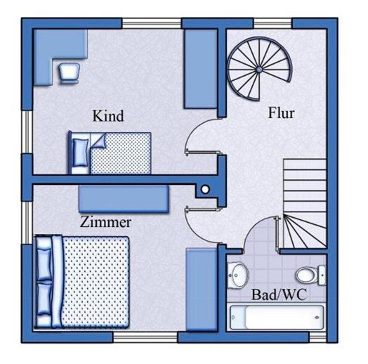 Doppelhaushälfte Aalen Unterkochen - 4.5 Zimmer, 86 m&sup2;, 350.000&euro; | Angebot:26896875