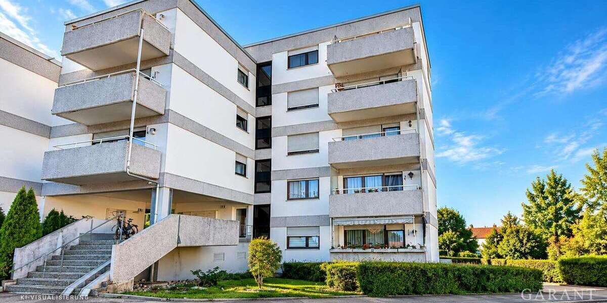 Etagenwohnung Aalen Dewangen - 3.5 Zimmer, 98 m&sup2;, 319.000&euro; | Angebot:27501362