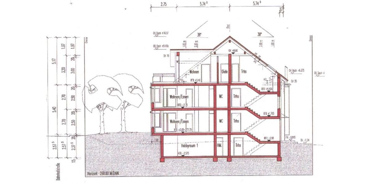 Provisionsfrei* EINZIEHEN & WOHLFÜHLEN 5 Zi.- Penthousefelling inkl. 2 Stpl. + EBK - Dachgeschoßwohnung Lorch | Angebot:27020705