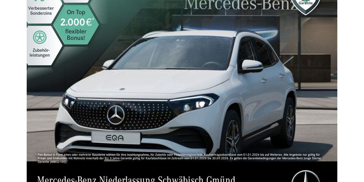 Mercedes-Benz EQA 6.978 km 39.490 &euro; Schwäbisch Gmünd 73529