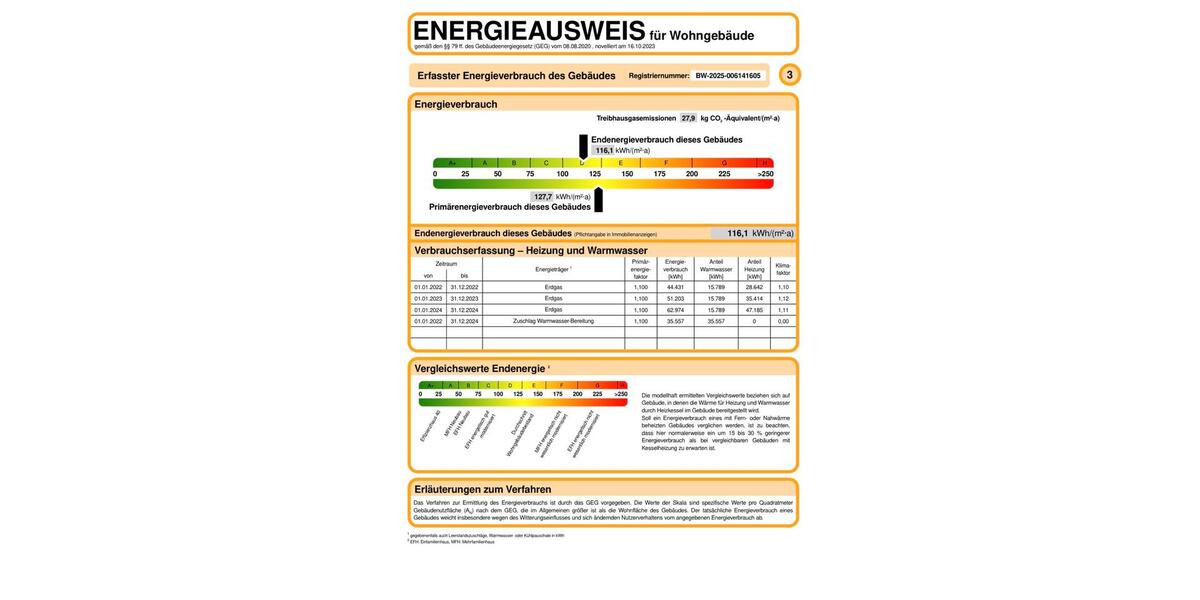 Etagenwohnung Giengen an der Brenz - 2 Zimmer, 68 m&sup2;, 850&euro; | Angebot:24126000