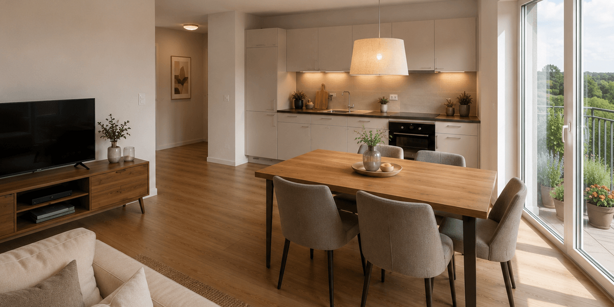 10% Rabatt bis August! Neubauprojekt „Panoramablick“ 3,5 Zi. Wohnung mit Balkon Aufzug & TG - Etagenwohnung Göggingen | Angebot:27532453