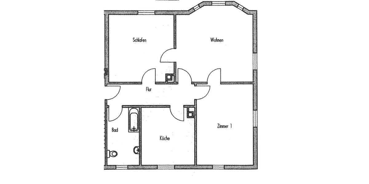 Etagenwohnung Heidenheim an der Brenz - 4 Zimmer, 106 m&sup2;, 990&euro; | Angebot:26646773
