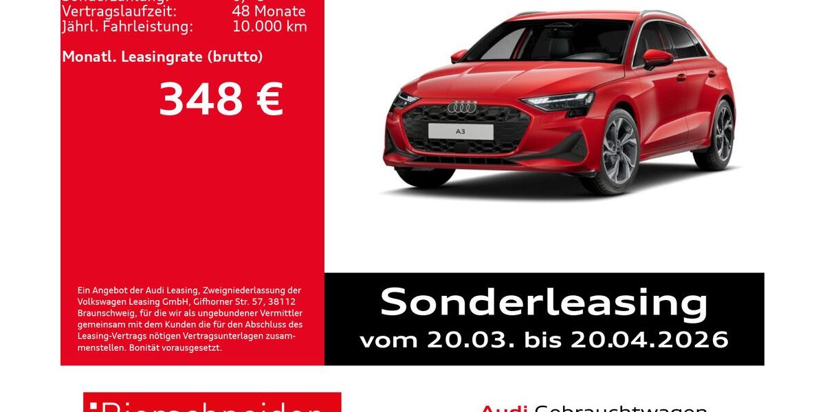 Audi A3 7.055 km 35.550 &euro; Aalen 73431