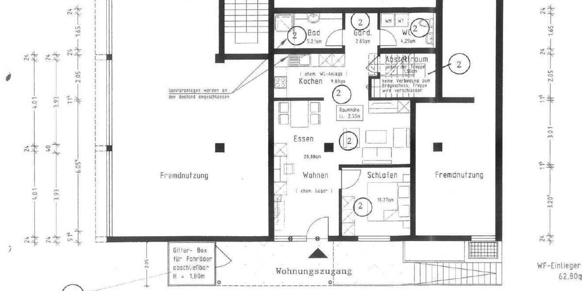 Etagenwohnung Wasseralfingen Wasseralfingen - 7 Zimmer, 201 m&sup2;, 299.999&euro; | Angebot:25678618