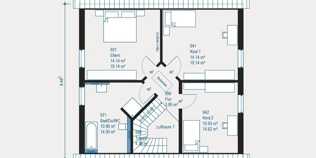 Individuell geplantes Einfamilienhaus im Zentrum von Bartholomä - Einfamilienhaus Bartholomä | Angebot:27662814