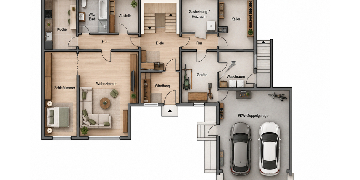 Wohnen mit Weitblick - Einfamilienhaus mit ELW in traumhafter Panoramalage von Herbrechtingen - Einfamilienhaus Herbrechtingen Herbrechtingen | Angebot:27254721