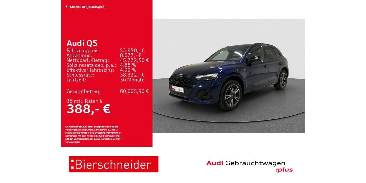 Audi Q5 25.068 km 53.850 &euro; Aalen 73431