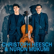Christoph Heesch, Cello und Nuron Mukumi - Cello Rezital - Junge Klassik Stars 07.11.2026 Konzerthaus Heidenheim a.d. Brenz