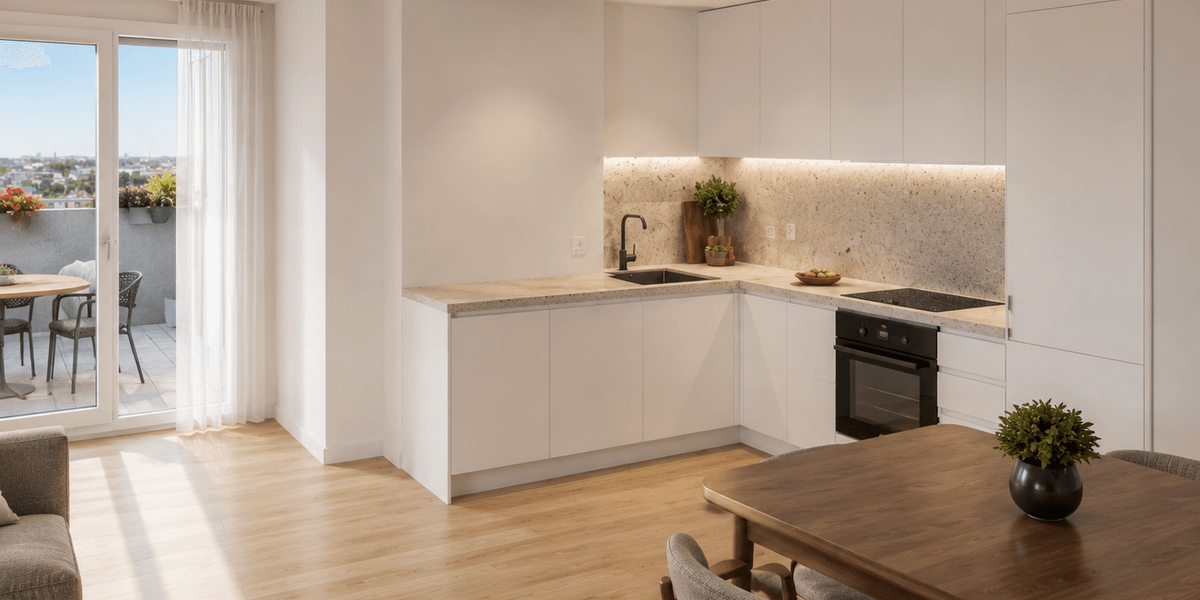10% Rabatt bis August! Neubauprojekt „Panoramablick“ 3,5 Zi. Wohnung mit Balkon Aufzug & TG - Terrassenwohnung Göggingen | Angebot:27532446