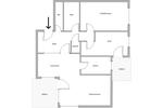 Etagenwohnung Aalen Unterkochen - 3.5 Zimmer, 86 m&sup2;, 1.050&euro; | Angebot:26593055