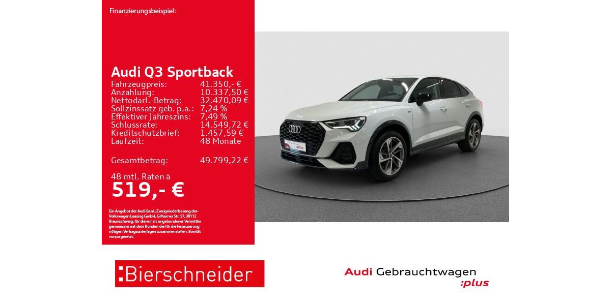 Audi Q3 9.013 km 41.350 &euro; Aalen 73431