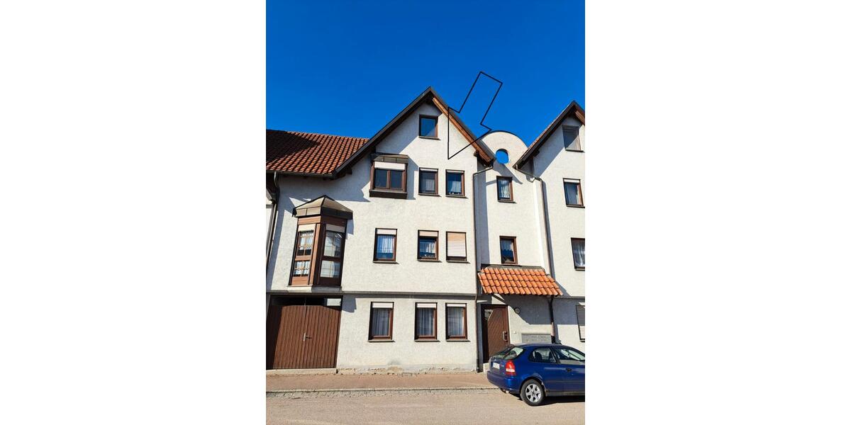 Dachgeschoßwohnung Gaildorf - 2 Zimmer, 70 m&sup2;, 175.000&euro; | Angebot:26984830