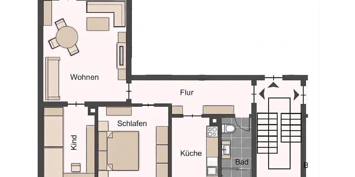 Hochparterre Herbrechtingen - 3 Zimmer, 65 m&sup2;, 244.900&euro; | Angebot:27609069