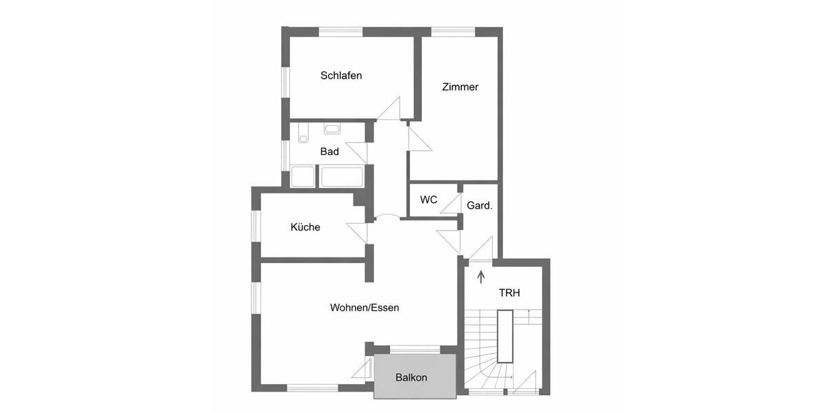 Etagenwohnung Herbrechtingen - 3.5 Zimmer, 90 m&sup2;, 279.000&euro; | Angebot:25725282