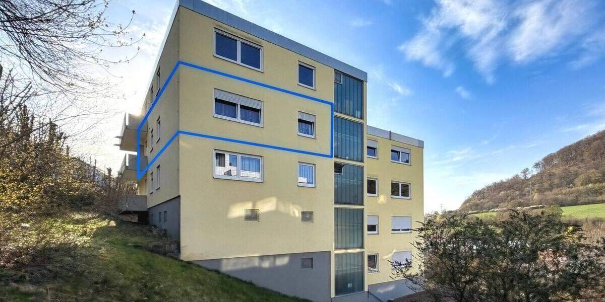 Etagenwohnung Aalen Unterkochen - 3 Zimmer, 94 m&sup2;, 269.000&euro; | Angebot:26697979