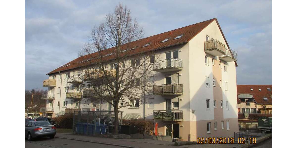 Etagenwohnung Aalen Dewangen - 2 Zimmer, 43 m&sup2;, 600&euro; | Angebot:25567688