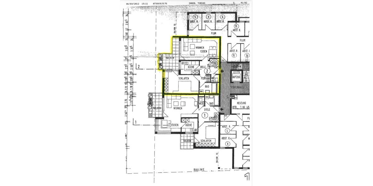Maisonettenwohnung Aalen Unterkochen - 5 Zimmer, 117 m&sup2;, 355.000&euro; | Angebot:27211427