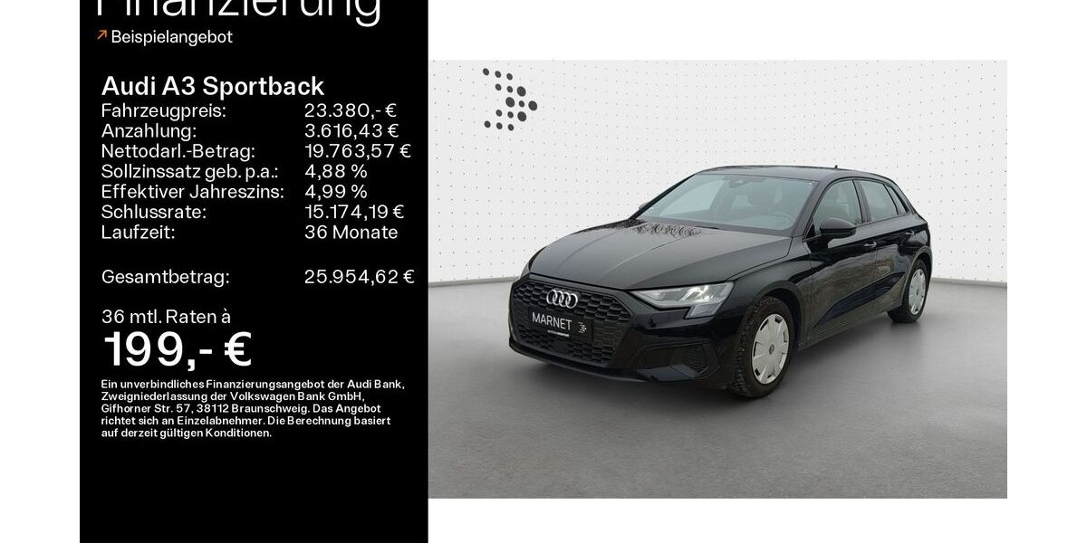 Audi A3 19.537 km 23.380 &euro; Heidenheim an der Brenz 89520