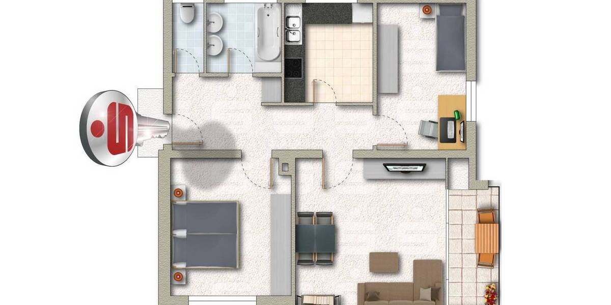 Etagenwohnung Giengen - 3 Zimmer, 69 m&sup2;, 155.000&euro; | Angebot:25797594