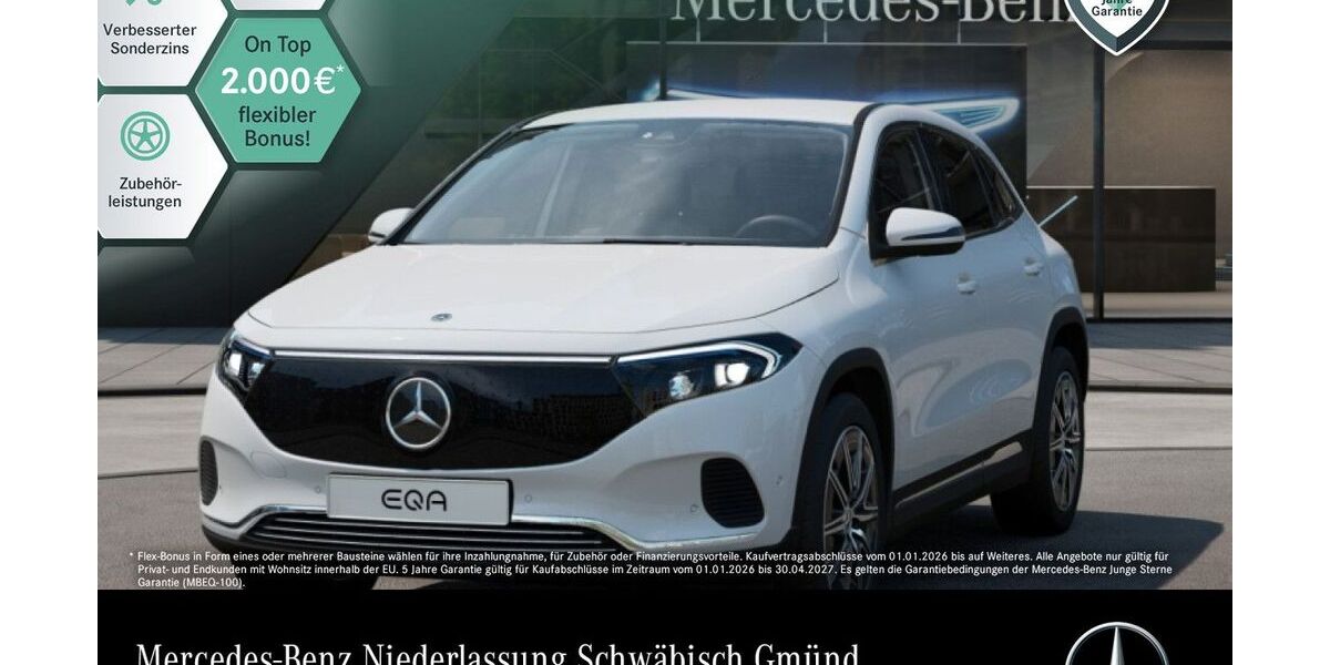 Mercedes-Benz EQA 12.885 km 39.890 &euro; Schwäbisch Gmünd 73529