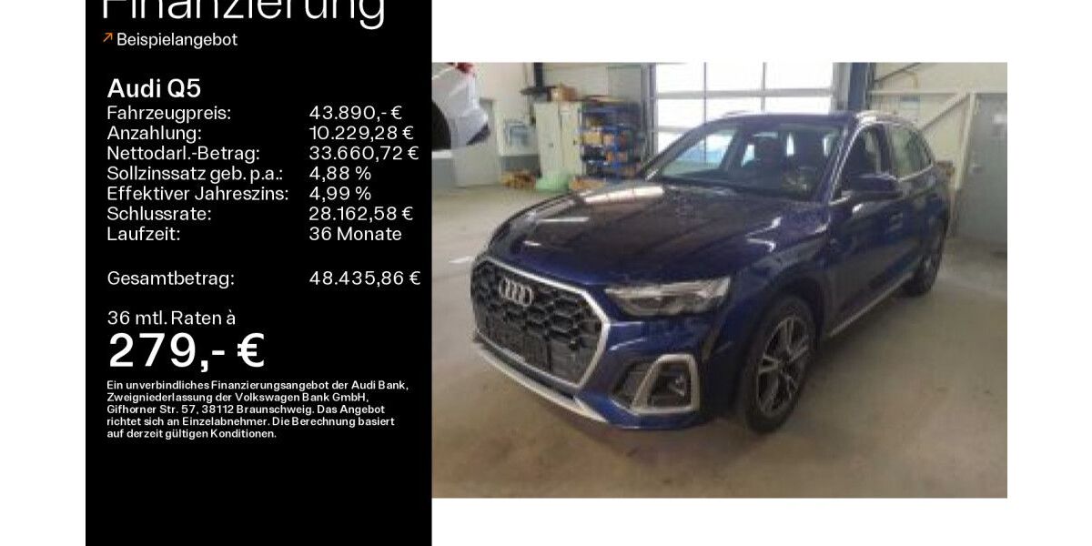 Audi Q5 59.884 km 43.890 &euro; Heidenheim an der Brenz 89520