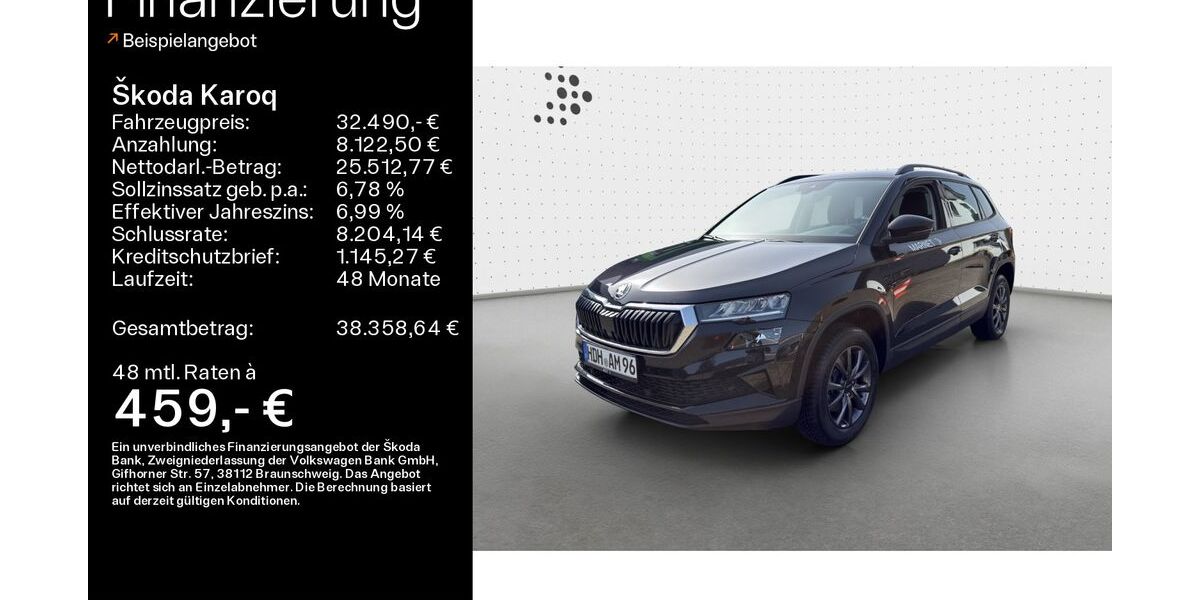 Skoda Karoq 7.000 km 32.490 &euro; Heidenheim an der Brenz 89520