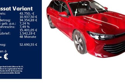 VW Passat Variant 11.289 km 43.750 &euro; Aalen 73431